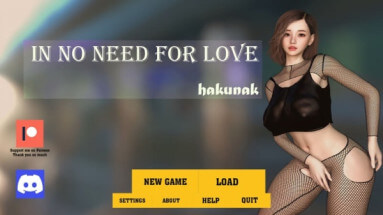 In No Need for Love - Version 0.8 Beta