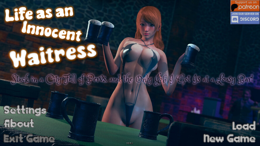 Life as an Innocent Waitress - Version 0.4.1